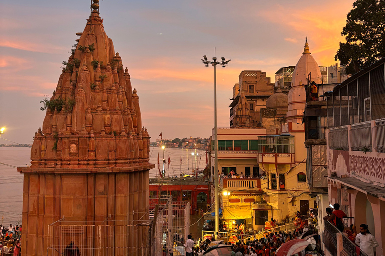 Most attractive Evening ceremony on the Ghat ,with bazarwalk