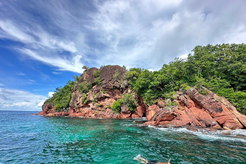 Krabi: Excursión a la isla de Hong en barco de cola larga con opción de kayakTour turístico con kayak