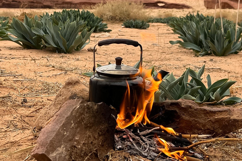 Wadi Rum: Private Luxury Cave Stay, Sunset Tour & Dinner