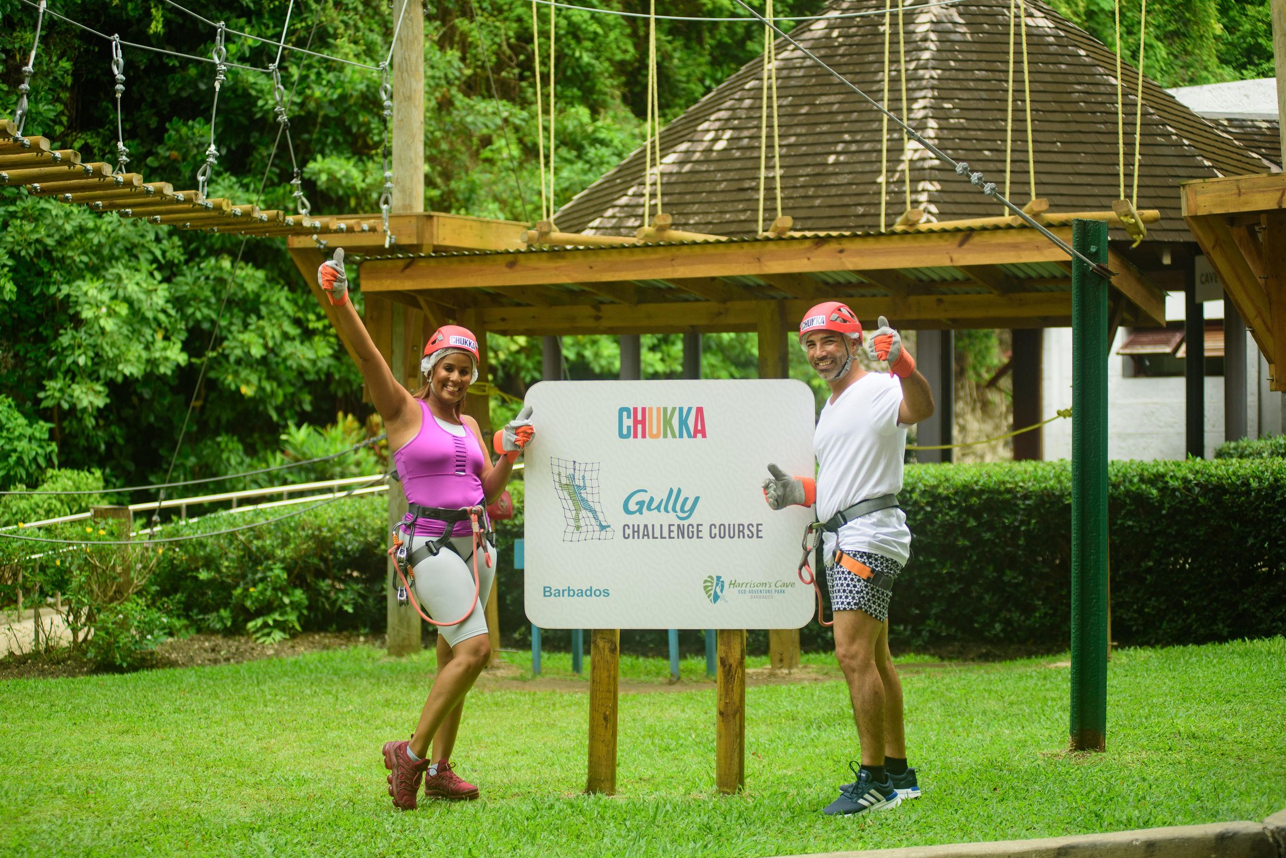 Barbados: Signature Park Pass & Gully Challenge Abenteuer