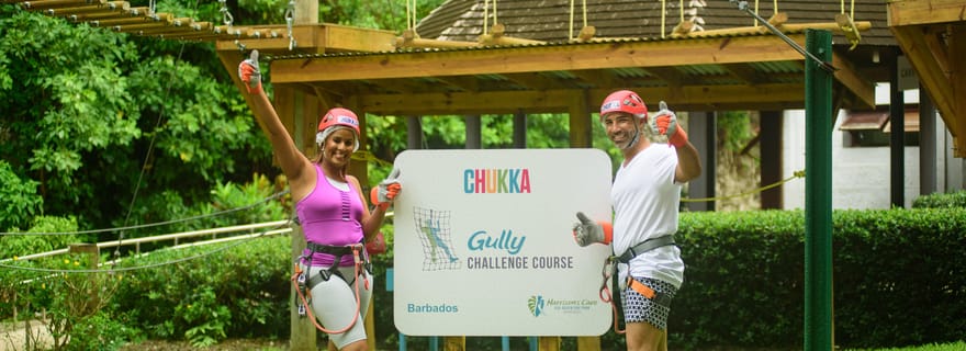 Barbade : Signature Park Pass & Gully Challenge Adventure