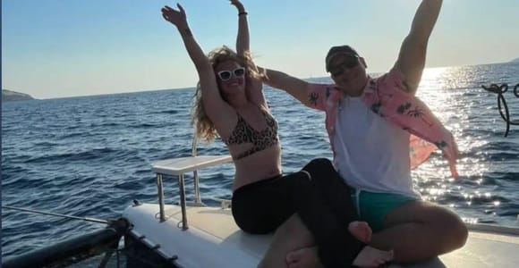 Santorini: Adventurous Catamaran Experience with Snorkeling