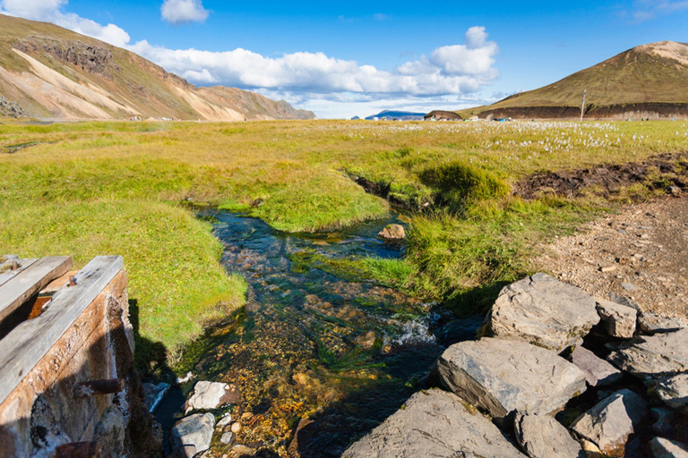 Reykjavik: Landmannalaugar 4x4 Minibus & Hot Spring Tour