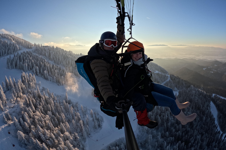 Brașov: Poiana Brașov Tandem Paragliding Flight