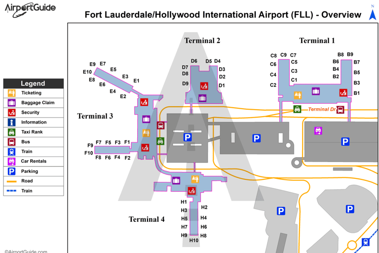 Fort Lauderdale: Traslado privado al aeropuerto de ida