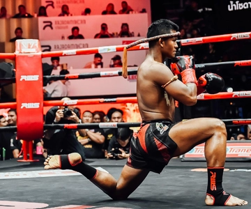 Bangkok: Rajadamnern'de Otel Transferli Muay Thai Boksu