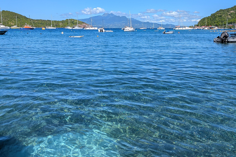 Deshaies: Boat trip to Les Saintes, with a swim and snorkel visit Deshaies: Boat trip to Les Saintes, swimming & snorkeling