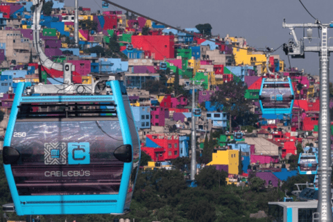 Iztapalapa: Tour en teleférico y arte urbano desde las alturas