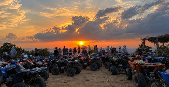 Hammamet: VIP Sunrise or Sunset Quad Bike Tour