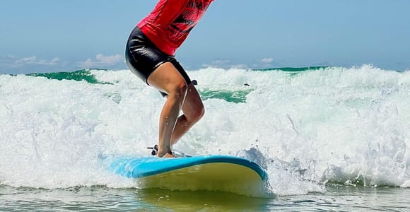 Gold Coast: Tailored Private Surfing Lesson in Broadbeach