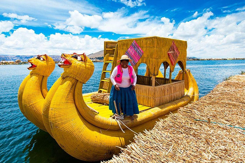 Puno: Full-Day Tour to Uros Floating Islands & Amantani