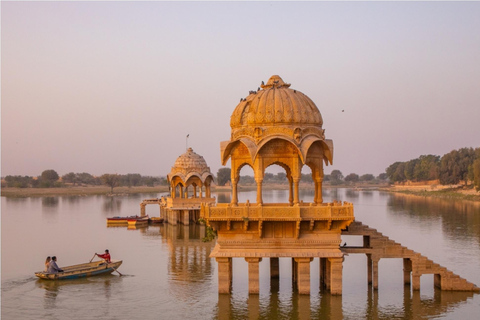 From Jodhpur : Same Day Jaisalmer Tour by AC Car Tour By Car & Driver with Guide & Monument Tickets