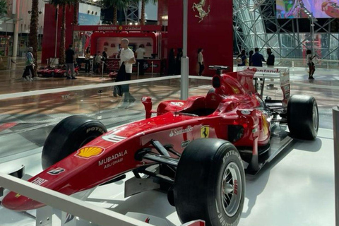 Abu Dhabi: Ferrari World private tour SUV with Entry Tickets