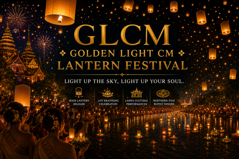 Yi Peng: Loy Krathong Festival with Buffet & Lantern Release