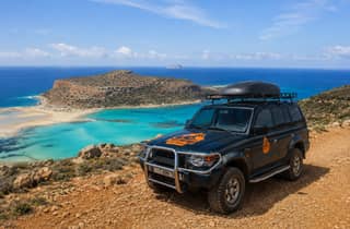 La Canea: aventura en jeep 4x4 por pistas a laguna de Balos desde Kissamos
