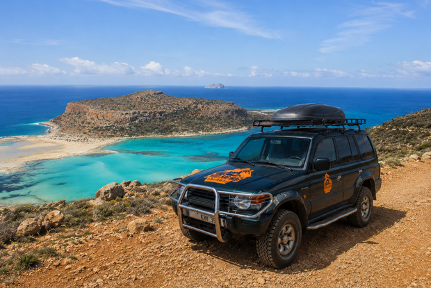 Ханья: сафари на джипах 4x4 в Балос из Киссамоса + фруктовый салат