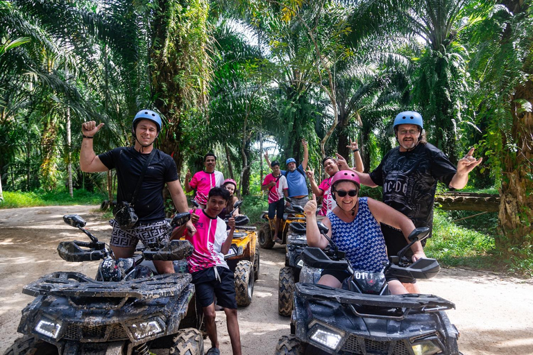 Khao Lak Wild ATV Quad Bike & Gentle Giants Experience From Khao Lak: Elephant Sanctuary Tour with ATV Bike