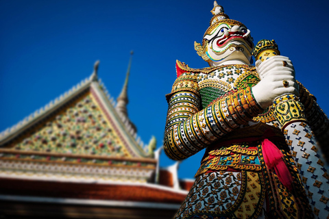 Bangkok: Grand Palace, Wat Pho, Wat Arun Sacred & Local Tour Tha Maharaj