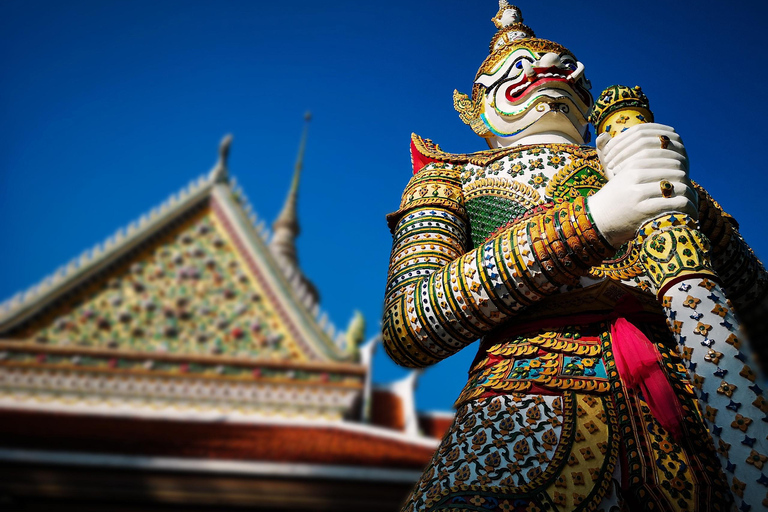 Bangkok: Grand Palace, Wat Pho, Wat Arun Sacred & Local Tour Tha Maharaj