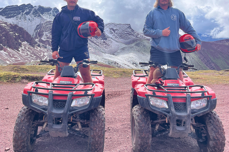 From Cuzco: Rainbow Mountain & Red Valley ATV Journey
