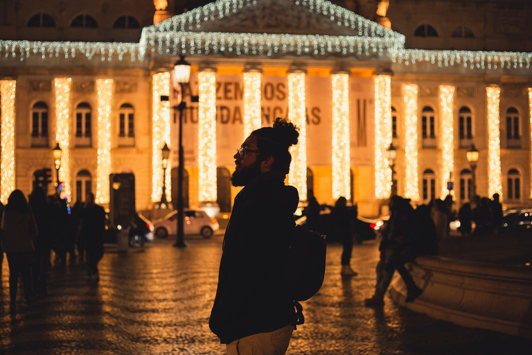 Lissabon: Kerstverlichting Tour per Tuk Tuk