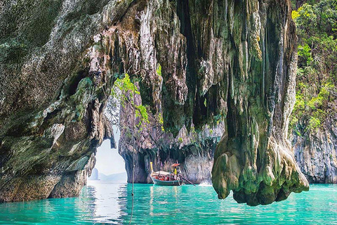 Da Khao Lak: Tour del tramonto e dell&#039;avventura in canoa alla James BondGuida turistica francese