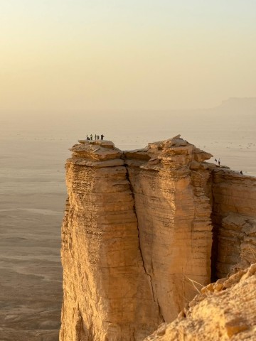 Visit Edge Of The World adventure, bats cave exploration with 4x4 in Riyadh