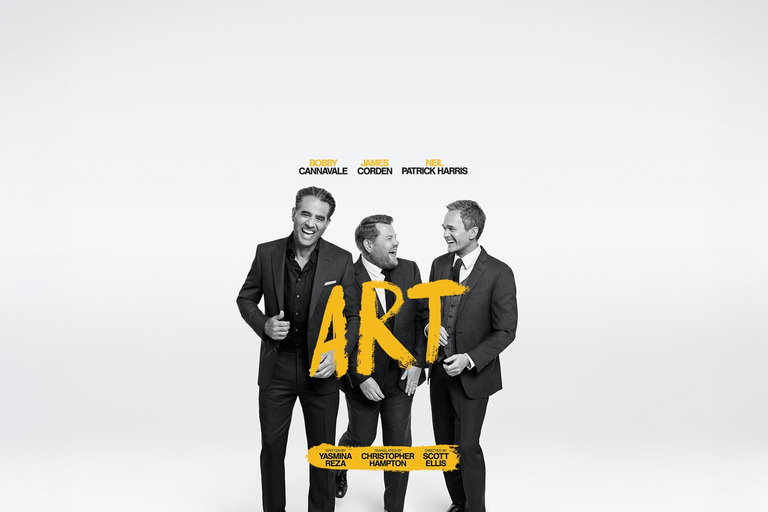 NYC: ART Play on Broadway starring Neil Patrick Harris Mezzanine Far Side Rows E-H