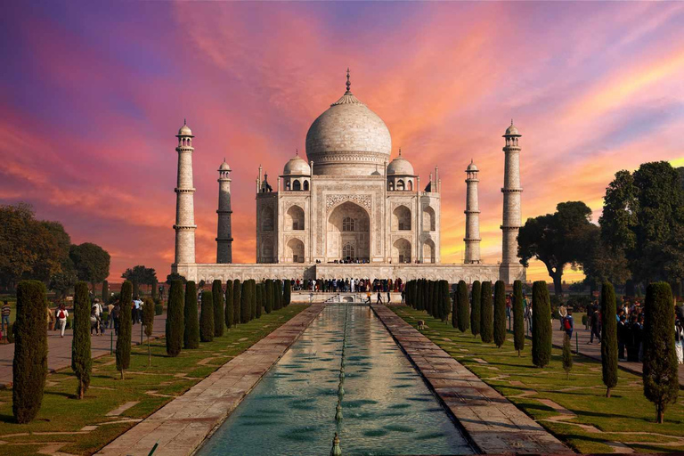 Taj Mahal: Samma dag Agra guidad tur från Jaipur eller DelhiEndast professionell guide (inga transporter eller biljetter)