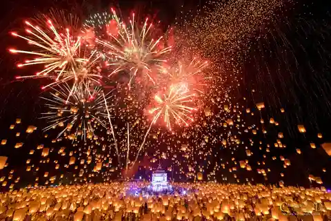 Chiang Mai 2025 CAD Yi Peng Sky Lantern Festival (Official）