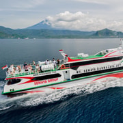 Aluminium Fast Ferry from Gili Trawangan to Bali (Padangbai)
