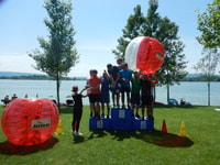Radolfzell, bubble Soccer Loopyball en el lago - Housity