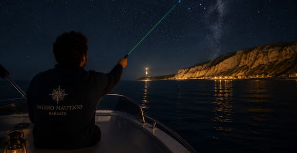 Night Tour on a Private Boat with a Stargazing Guide and Champagne in Cádiz