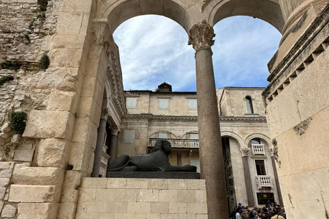 Visite à pied de Split et du palais de Dioclétien avec un guide local