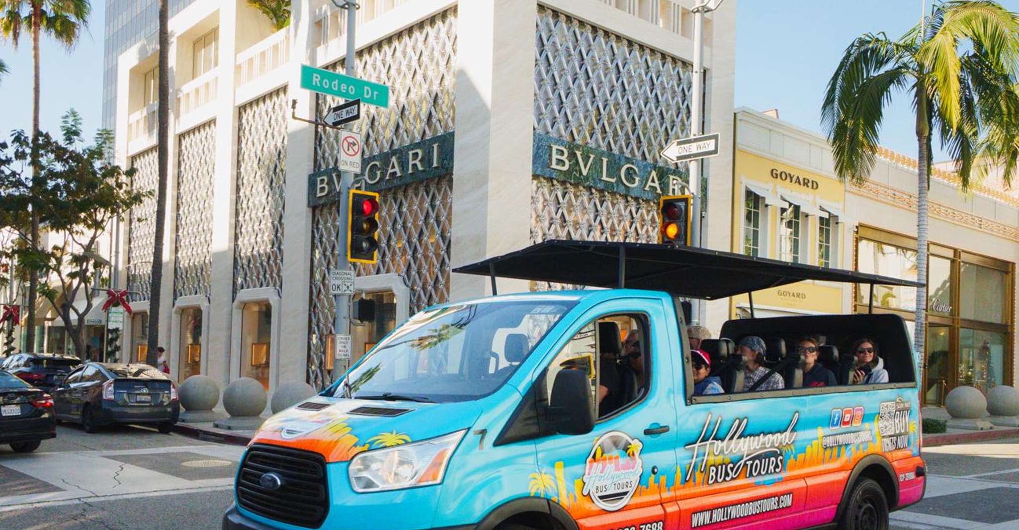 Hollywood, Beverly Hills & Celebrity Homes Open-Air Bus Tour