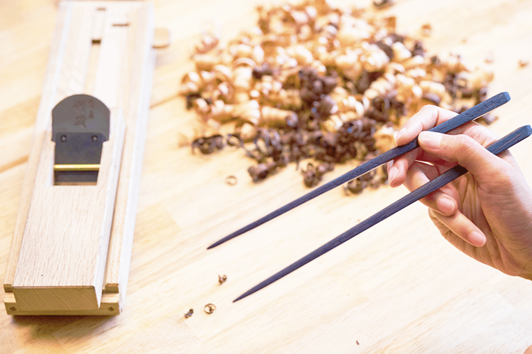 Osaka Namba Chopstick Making Workshop Standard Chopstick Making