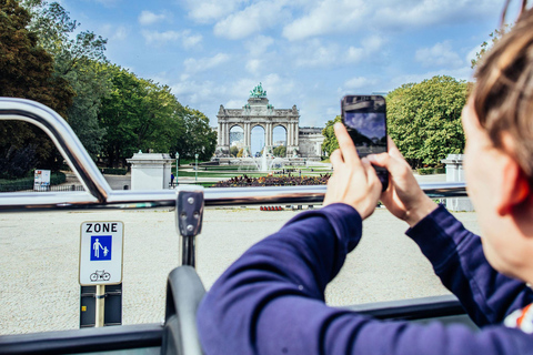 Brussels: Hop-On Hop-Off Bus Tour 1-Day Pass