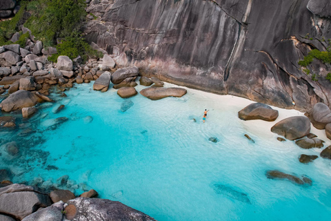 Phuket/Khaolak: Viagem de catamarã de alta velocidade às Ilhas Similan