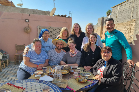 Marrakech: Corso di cucina marocchina con una famiglia locale