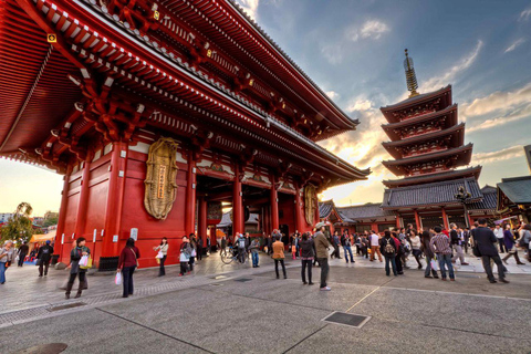 Tóquio: Skytree, Asakusa e Santuário Meiji, cruzamento de Shibuya,