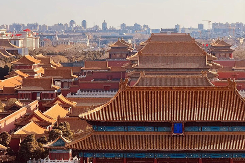 Pechino: tour della Città Proibita con una guida studente di storiaBiglietti d&#039;ingresso per la Città Proibita e il Parco Jingshan