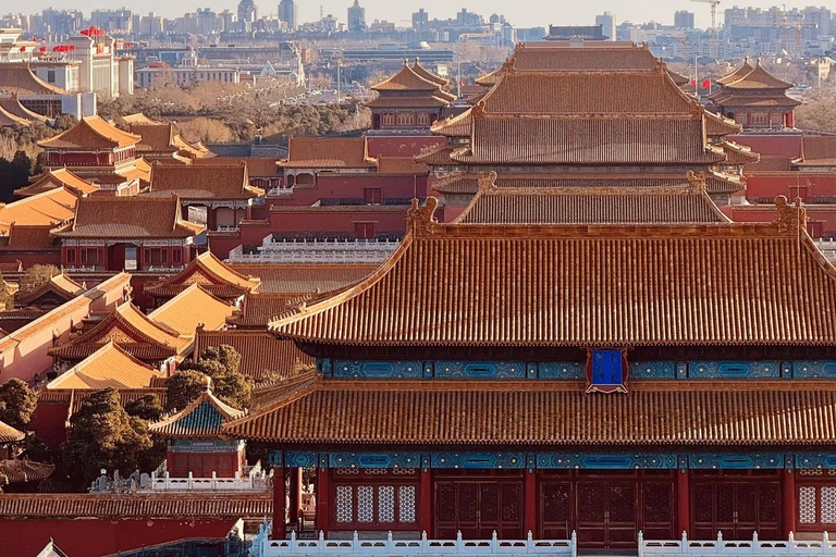 Pechino: tour della Città Proibita con una guida studente di storiaBiglietti d&#039;ingresso per la Città Proibita e il Parco Jingshan