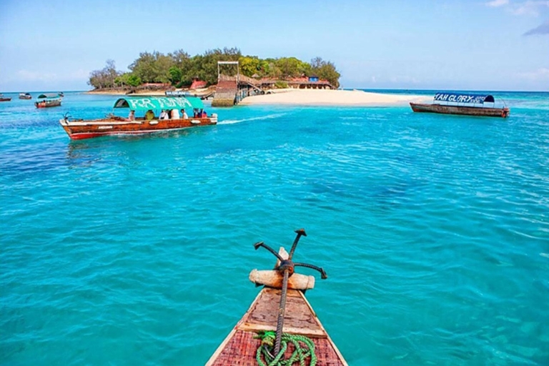 Prison Island and romantic Nakupenda sandbank: Zanzibar.