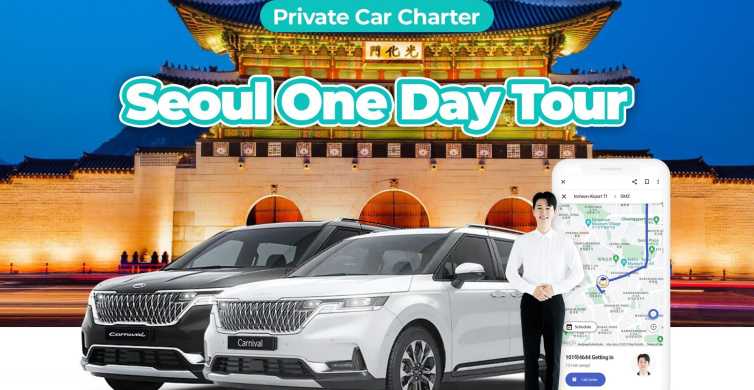 From Seoul: Full-Day Gyeonggi do Private Car Charter