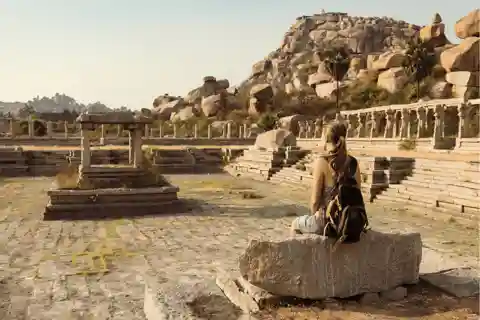 Passeggiata culturale e del patrimonio di Hampi Tour guidato a piedi della durata di 2 ore