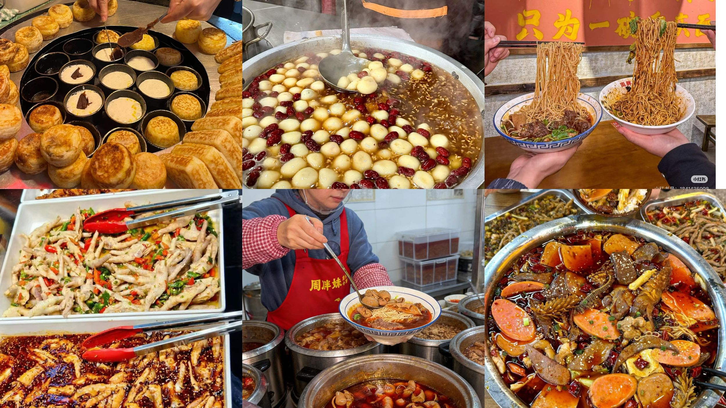 Chongqing: geführte Foodtour mit Tag- und Nachtoptionen