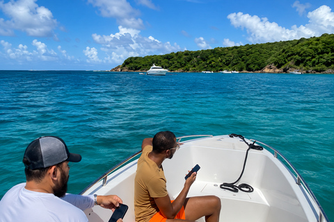 Le François: Boat Excursion to the Islets and White Seabeds Le François: Day Trip by Boat to the Islets and White Bottoms
