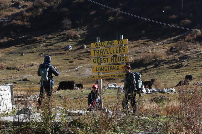 Aventura de 6 días en Langtang : Salida en Grupo Fijo Senderismo Económico