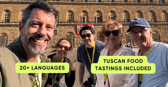 Florence: 2.5 hour Audio Guided Walking Tour led by Pro Host