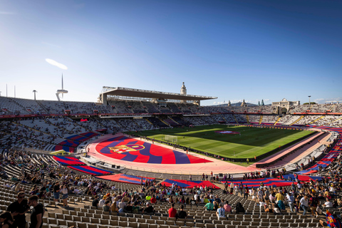 Barcelona: FC Barcelona Wedstrijd Tickets in het Olympisch StadionFC Barcelona vs Espanyol: Zijdelings ticket